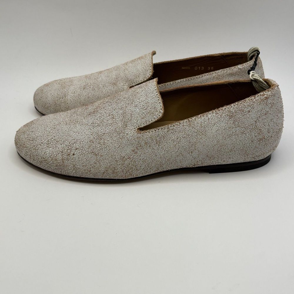 OFFICINE CREATIVE ITALIA Leather Loafer Shoes EU36 US 6 Made in Italy‎